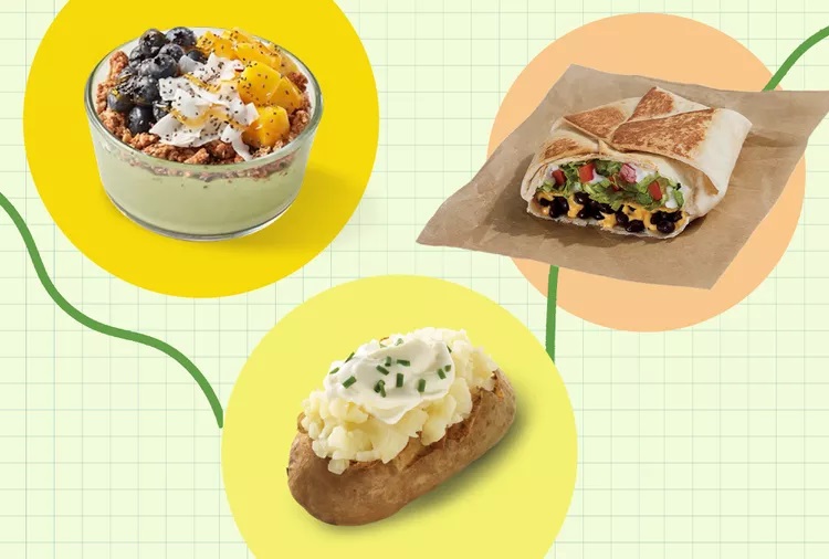 The 4 Best Vegetarian Fast-Food Options, According to Dietitians